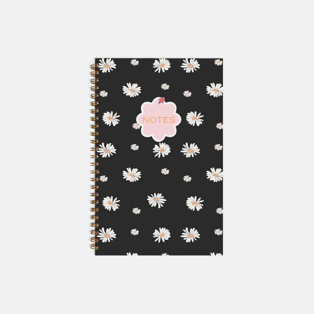 Pushing Daisies Softcover Spiral Notebook