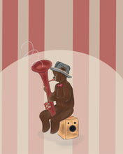 Load image into Gallery viewer, Christmas Carnival Band Beer Art Print
