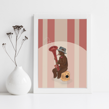 Load image into Gallery viewer, Christmas Carnival Band Beer Art Print
