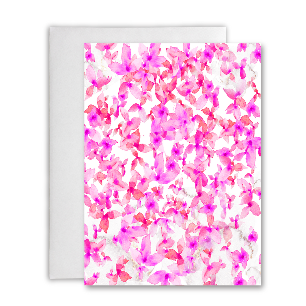 Floral Explosion Greeting Card