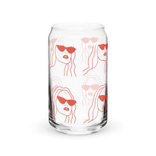 Load image into Gallery viewer, Sunglasses Ice Coffee Glass
