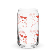 Load image into Gallery viewer, Sunglasses Ice Coffee Glass
