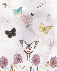 Butterfly Bloom Art Print