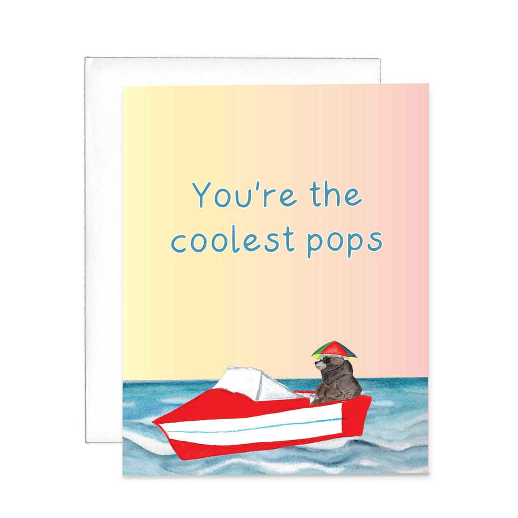 Coolest Pops Greeting Card