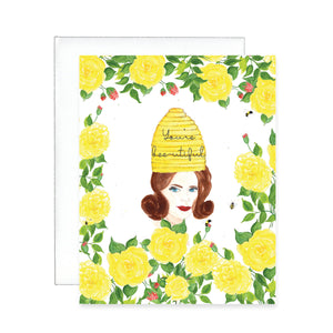 Mother's Day Greeting Card - Bee-utiful
